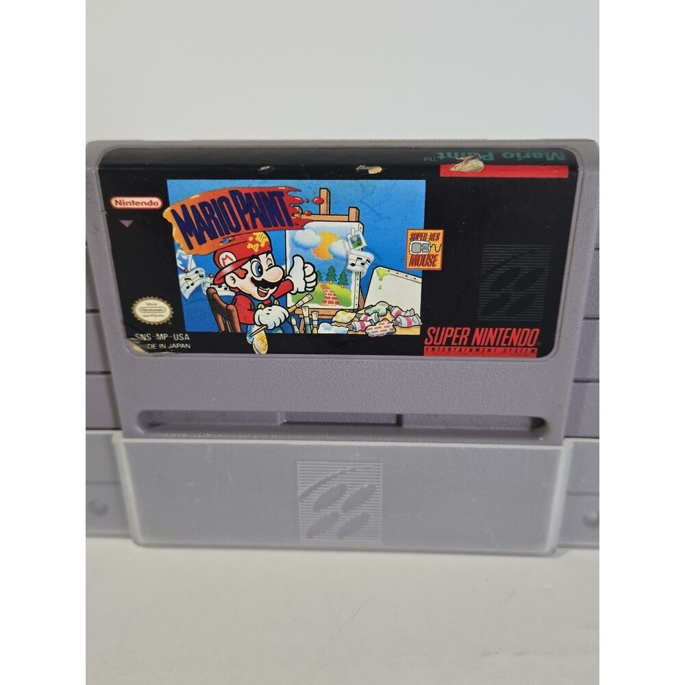 Mario Paint SNES Super Nintendo 1992 Authentic OEM Cartridge Only SNS-MP-USA